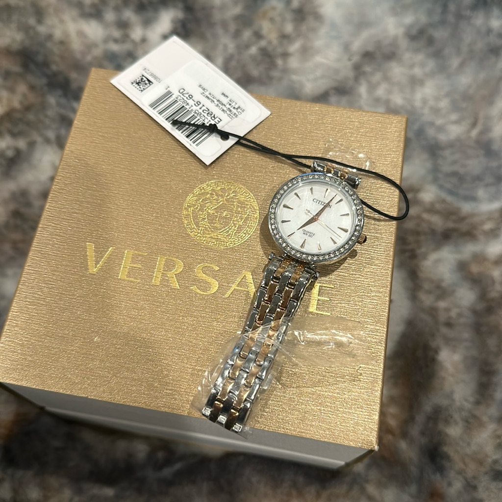 Ladies Citizen Diamond Quartz Watch Round Diamonds